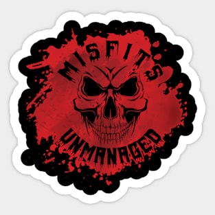 New Misfits Logo Sticker